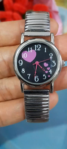 Đồng hồ nữ size: 26mm dây chun second hand si nhật- đã qua sử dụng