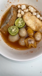 1 BUNGKS BASO ACI TAHU TOPPING LENGKAP KALDU FOOD HOTPOT INSTAN