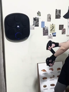 Mesin Target Tinju Musik Music Boxing Board Papan Tinju Musik Rumah Tangga Alat Latihan Tinju