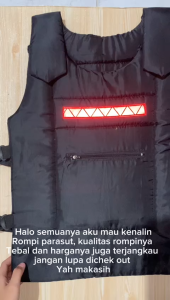 PROMO ABIS!!!! ROMPI PARASUT COVER BIKER MOTOR 2 LAPIS ANTI ANGIN LIMITED EDITION KEREN CAKEP