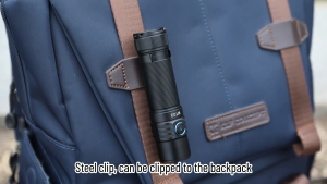 Trustfire MT22 Rechargeable EDC LED Flashlight 2250Lumen Powerful Type C USB Charging Torch 18350 Work Light Power Bank Function