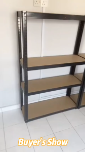 3/4/5 Tier Metal Boltless Rack Adjustable Shelf Rack Kitchen Rak Space Savers Heavy Duty Rack Rak Besi Diy Murah Besi Bertingkat Rak Dapur