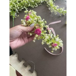 Vòng nguyệt quế vòng bi hoa xốp đội đầu chụp kỉ yếu