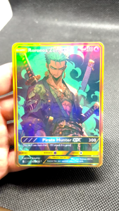 One Piece: Roronoa Zoro Pokemon Holographic Cards