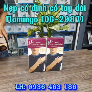 Nẹp cố định cẳng tay Flamingo [OC-2087] nẹp cổ tay dài đai cố định cẳng tay