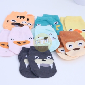 GTB - R148 Kaos Kaki Bayi Motif Lucu Anti Slip Socks Cute Sepatu Anak Karakter CUTE ANIMAL 3d cod