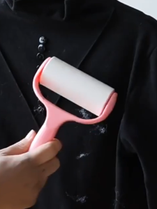 hooh pet🌈ลูกกลิ้งทำความสะอาด ลูกกลิ้งเก็บขน ม้วนกาว ขจัดขนเหนียวและฝุ่นออกจากเสื้อผ้า ขจัดขนแมวและขนสุนัข