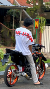 Knalpot CRF 150L, KLX 150, D-Tracker & WR155 Kolong Bawah