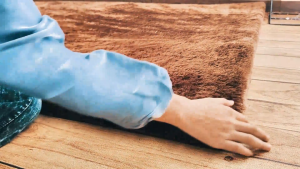 Karpet Bulu Rasfur Ukuran 180X80X4.5CM ISI BUSA LP