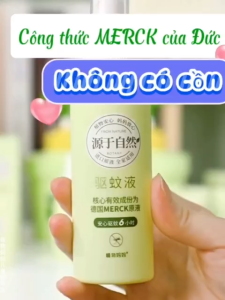 LDA Xịt Chống Muỗi Công Thức MERCK Của Đức Từ Thực Vật Tự Nhiên Đuổi Muỗi 6h Liên Tục An Toàn Cho Bé Và Mẹ Bầu Khang Đức