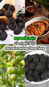 Hạt mắc mật khô 1kg ( Hạt móc mật gia vị Tây Bắc tẩm ướp thịt quay) - Chợ Thảo Dược Việt