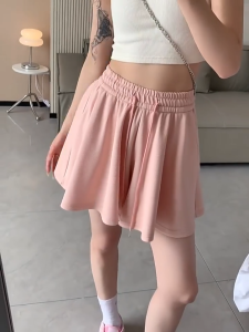 กระโปรงกีฬา กางเกงกระโปรง กางเกงขาสั้นจีบหน้า I มีในซับ #PL712