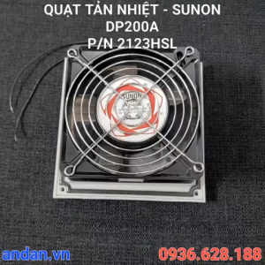 Quạt hút Quạt tản nhiệt - SUNON DP200A 2123HSL 220V 50HZ 0.14A 120x120x38mm