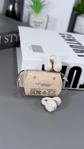 Vyvylabs Earclip Bluetooth 5.3 Earphone Wireless Earphone With Mic Waterproof Headphones HiFi Stereo Wireless Earbuds