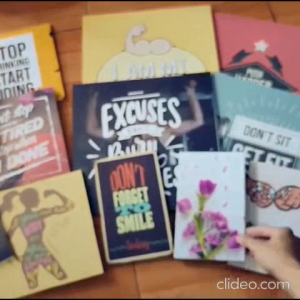 Hiasan Dinding & Pajangan Dekorasi Kamar Ruangan Kata-Kata Motivasi