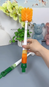 5 in 1 Multifunctional Cleaning Brush Bottle Gap Corner Cleaner Brush Magic Water Bottle Cup Lid Detail Cleaner Tools for Travel Water Bottle