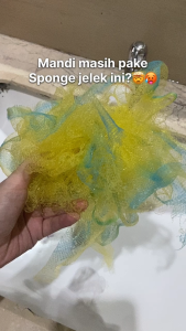 HAYYLIFE Sarung Tangan Mandi Body Scrubber- Sepasang Sarung Tangan Bath Gloves Scrub Untuk Eksfoliating/ Angkat Sel Kulit Mati HL-BAB928