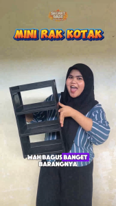 MINI RAK KOTAK SERBAGUNA - Rak Multifungsi / Rak Portable / Rak Susun