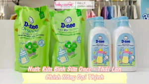 [HSD: T6/2028 Chính hãng Đại Thịnh] Nước Rửa Bình Sữa & Dụng Cụ Dnee Chiết Xuất Nha Đam Hữu Cơ Túi 550ml Từ Sơ Sinh