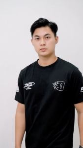 Otsky Kaos Pria Ft Race Black Cotton 24s