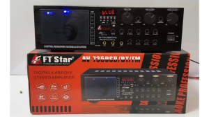 NEW The FTstar Amplifier AV-735 USB/BT/FM Amplifier Karaoke with USB and Bluetooth (AV 735 USB/BT/FM)