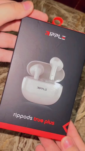 HEADSET BLUETOOTH TWS RIPPLE TRUE PLUS EARPHONES BEST QUALITY BASS PERFORMANCE GARANSI