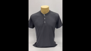 เสื้อคอจีนผู้ชายแขนสั้น ยี่ห้อ C59 รุ่น 8003 เสื้อไม่มีกระเป๋า เสื้อคอตั้ง เสื้อคอจีน เสื้อคอโปโล KINGBERRY SHOP