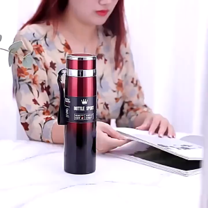 BOTTLE SPORT 316 Stainless Steel Vacuum Flask Bottle 600ml 800ml 1000ml Cup Kelalang Vakum 不锈钢保温瓶
