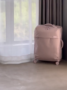 [😀SG Ready Stock]Waterproof Luggage box Macaron Color Lightweight Oxford Cloth Hard Carry-On Luggage 360° Silent Wheels