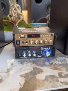 【Ready Stock】Digital HIFI Bluetooth Stereo Audio Amplifier with Bass and Treble Control 300W+300W 功放器 COD