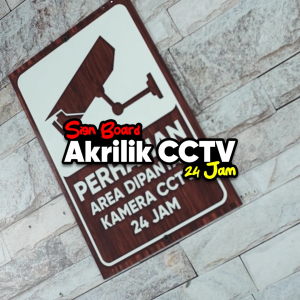 Sign Board Akrilik Kebersihan / Sign Acrylic Kebersihan Murah