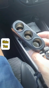 Bộ chia tẩu sạc ô tô 3 cổng và 2 cổng sạc USB Bộ chia tẩu xe hơi tổng công suất 120W