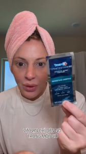 [Nhập RAISINGSTAR18 giảm 30k cho đơn 99k]Miếng dán trắng răng Crest 3D White 1 Hour Express - Làm trắng răng cấp tốc 1 giờ nhanh chóng bền màu