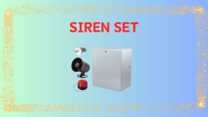 Wired Security Burglar 12V DC Alarm Siren Package Set with Metal Box Siren Horn Strobe light Temper Switch SIREN SET