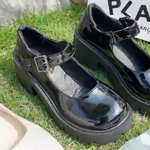 Discover the Perfect Pair: Hepburn Mary Janes & Thick Bottom British Style Leather Women's Shoes