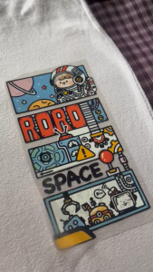 Sablon DTF PRINTING Sablon Setrika Motif Cartoon Group Momo dll