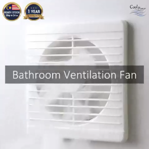 COOL POWER 4/6/8" Window Ventilation Exhaust Fan - Bedroom Living Room Toilet Bathroom - Guaranteed No Lost Parcel or 100% Money Back