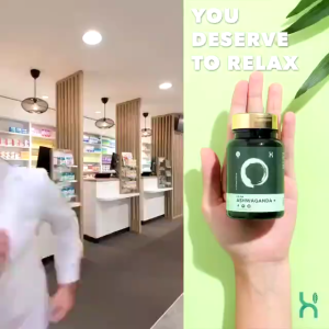 HEION Ashwagandha 30 Kapsul - Ekstrak Ashwaganda KSM-66 @500mg BPOM oleh HEION OFFICIAL