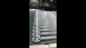 100/500pcs Disposable Long Spoon Long Handle 18cm Spoon For HaloHalo Ice Cream Spoon Cake Platic Spoons