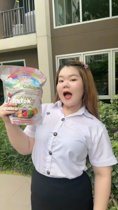 1แถม1 คอลลาเจนสายรุ้ง 7รสชาติ (ตราบาร์บี้) 1ถุง30ซอง