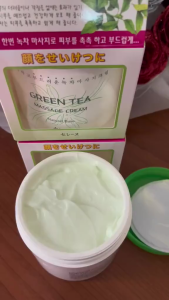 Kem Massage Mặt Trà Xanh Green Tea Hàn Quốc | Kem Massage Green Tea Hũ 450g Chuyên Dụng Trong Spa TMV