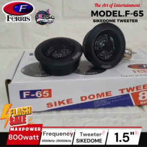 🔥เสียงดีมาก🔥หูช้างเสียงแหลมDMAX ALL NEW ดีแม็ก 2012-2019 ดีแม็กออนิว พร้อมทวิตเตอร์ FERRIS FR-65 เจาะใส่ทวิตเตอร์พร้อมสำหรับติดตั้ง รถISUZU ลำโพงแหลมซิลล์โดม ทวิตเตอร์ 800watts