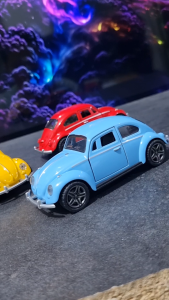 Diecast Miniatur Mobil Klasik Metal Kodok Combi Pullback Besi Buka Pintu