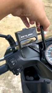 Holder GUB P30 + Breket/Phone Holder Hp Sepeda Motor GUB Alumunium Alloy