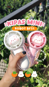 Kipas USB Karakter Kelinci: Kipas Angin Kecil Mini & Portable
