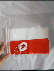 Bendera Merah Putih Tali 1 set