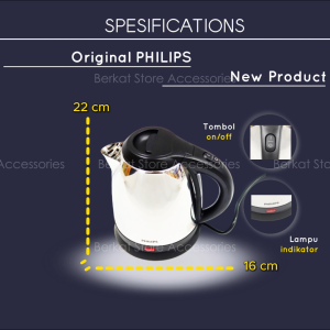 Philips Kettle HD9303 / Teko Listrik Philips HD9303 12 Liter