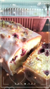 เลม่อนเค้ก Lemon Blueberry Cake ของเนื้อนู ใช้เนยสดแท้นำทุกวัน 100%