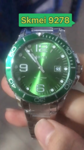 Jam Tangan Pria Stainless Steel SKMEI 9278 Original Anti Air