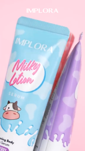 IMPLORA Milky Lotion Serum 50gr: Lotion Tubuh Handbody & Serum Body
